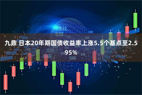 九鼎 日本20年期国债收益率上涨5.5个基点至2.595%